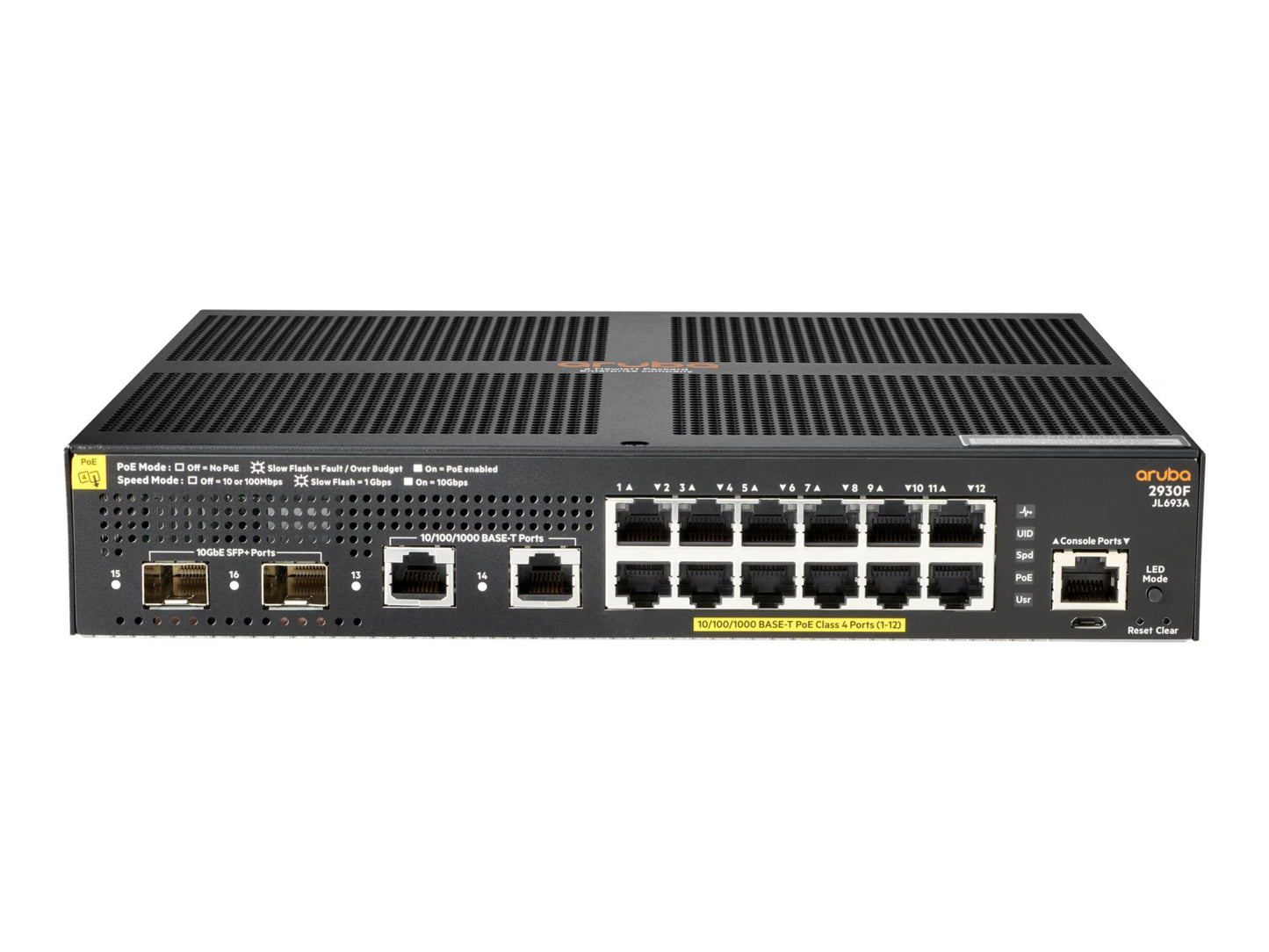 Aruba 2930F 48G PoE+ Switch